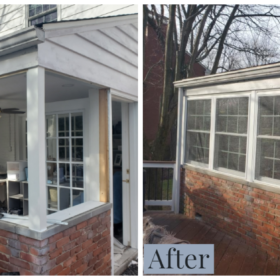 before after window job