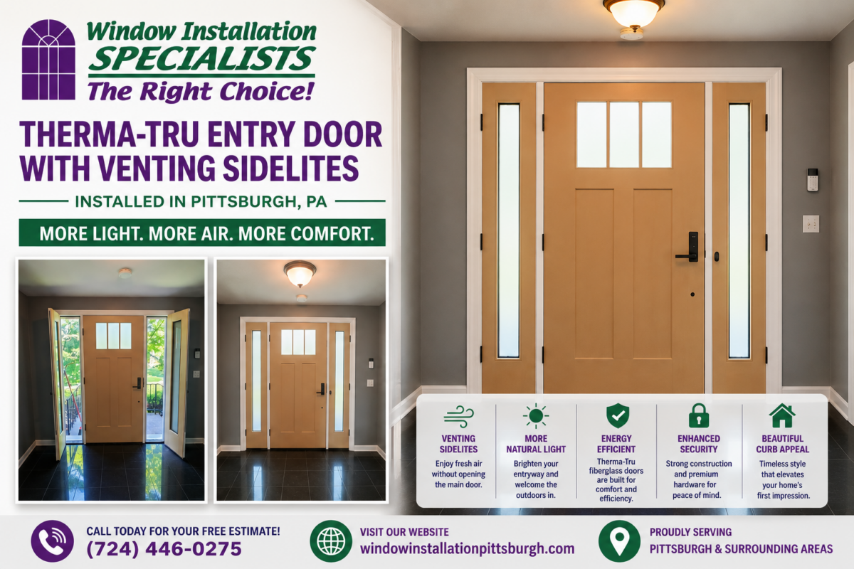 Window Installation Specialists Therma Tru Entry Door