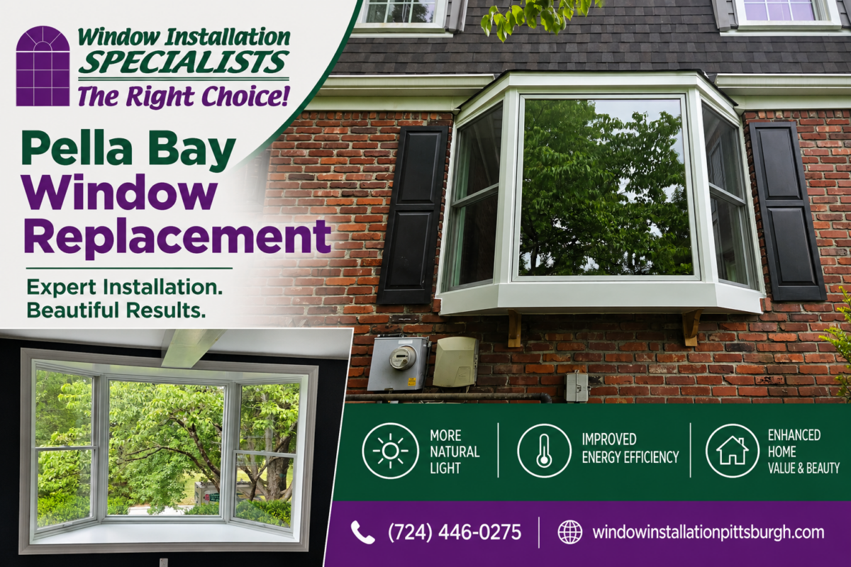 window installation specialists pella bay window replacement